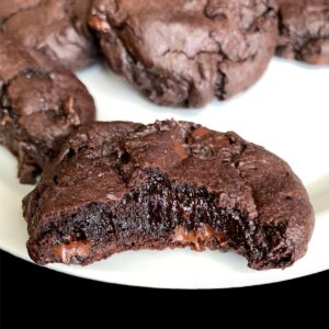 keto flourless fudge chocolate cookies