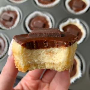 Keto Salted Caramel Mini Cheesecakes