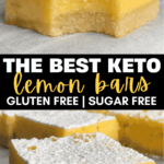 keto lemon bars