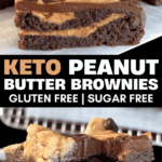 keto peanut butter brownies