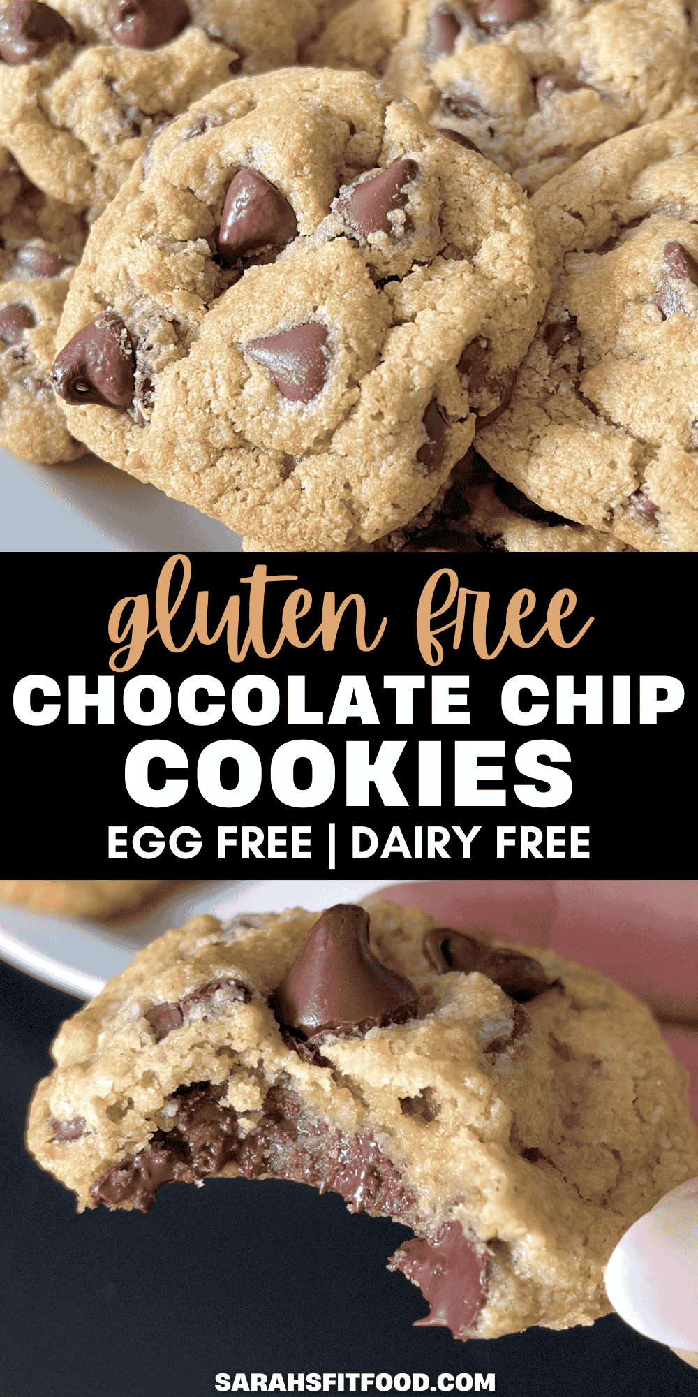 Gluten Free Dairy Free Chocolate Chip Cookies (Vegan Friendly!)