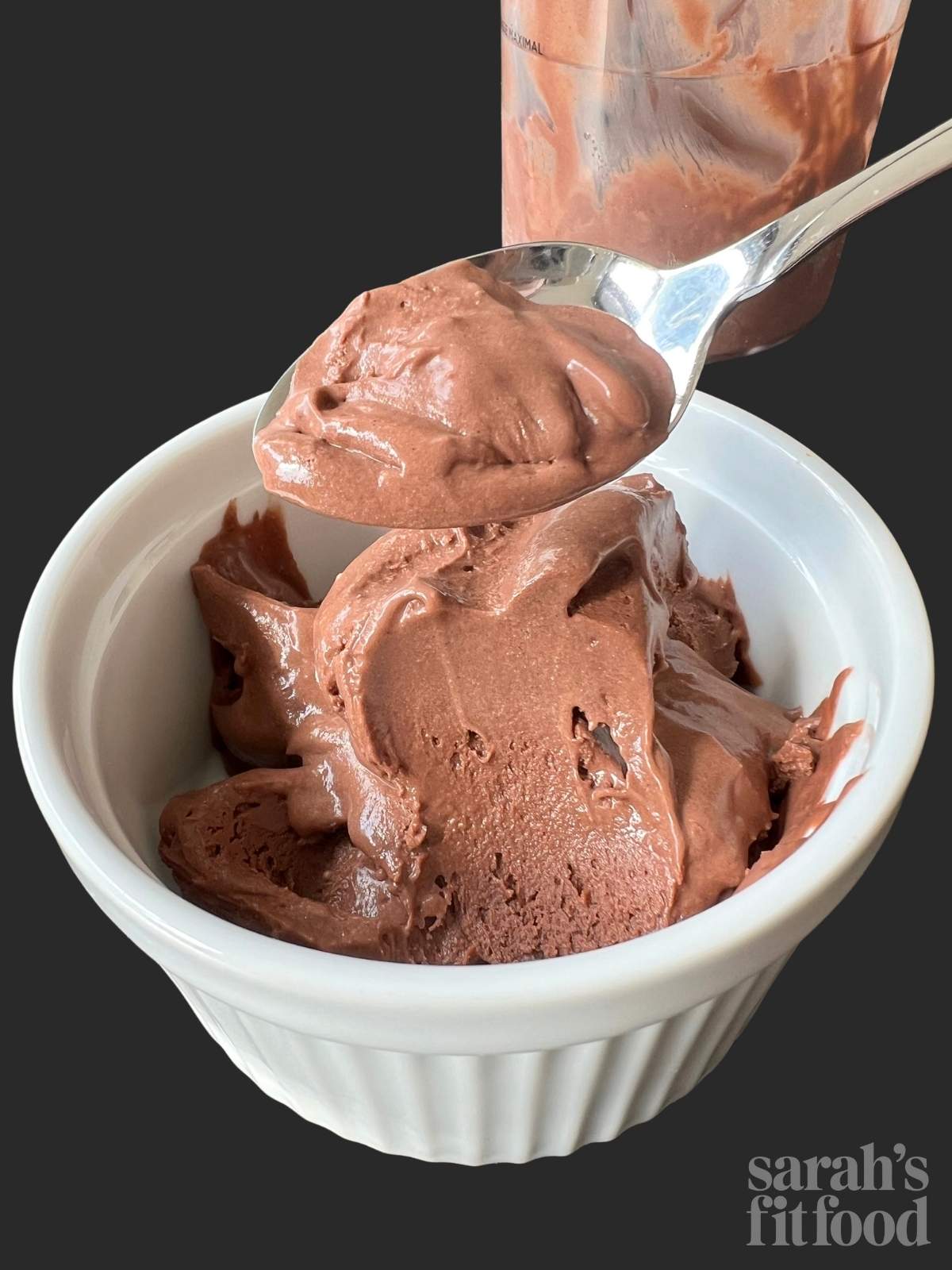 Chocolate Frozen Yogurt - Low Calorie &amp; High Protein