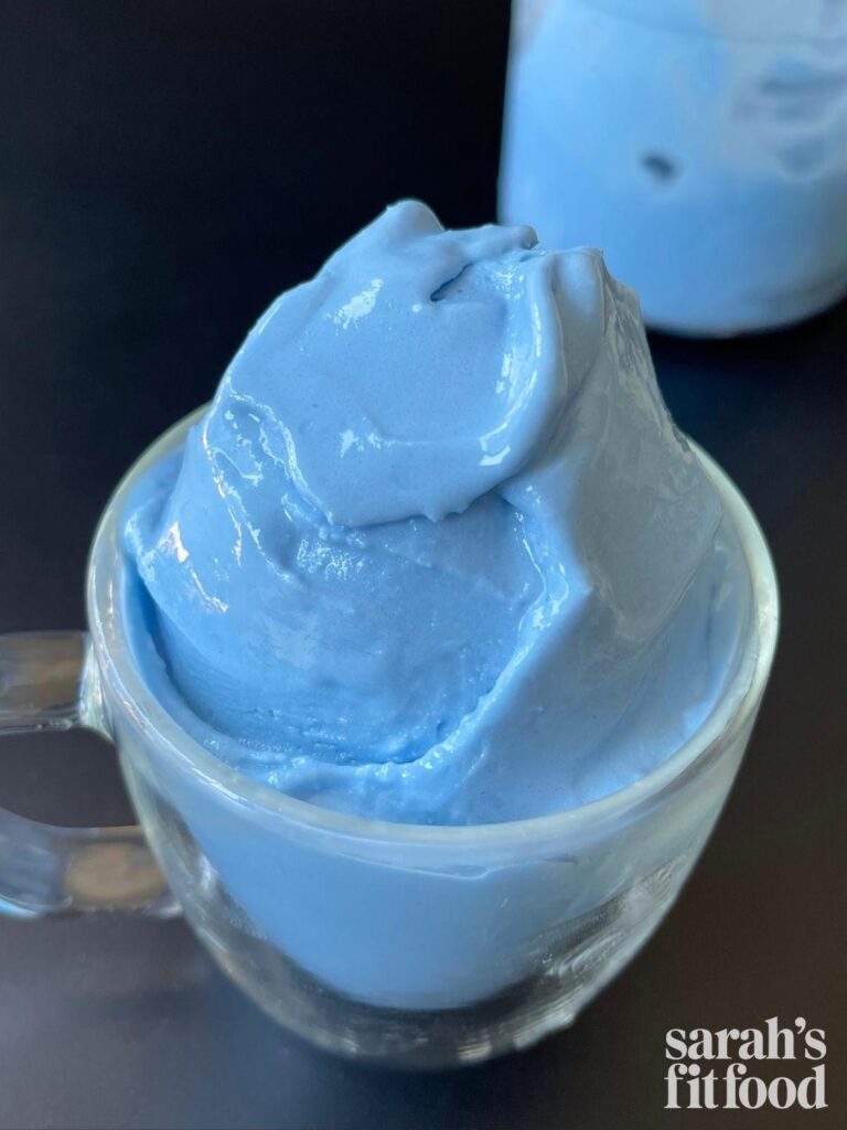 blue raspberry ice cream