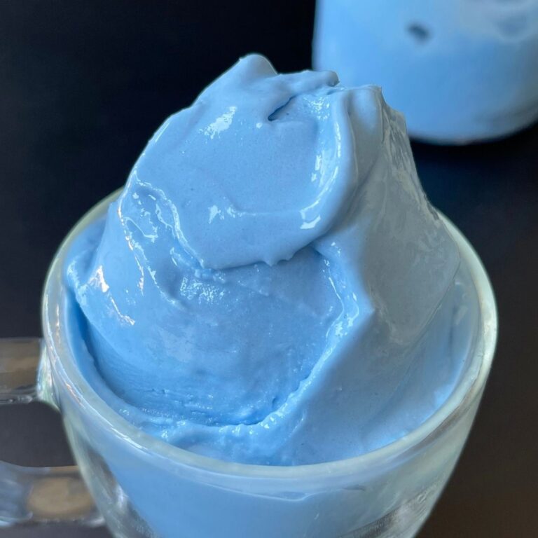blue raspberry ice cream