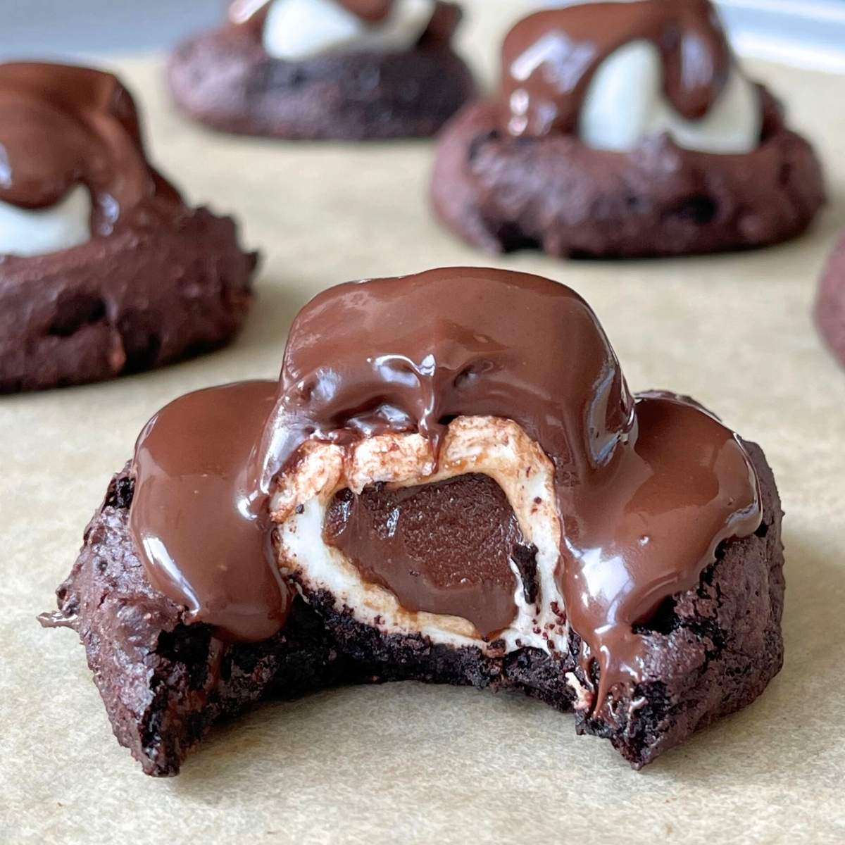 gluten free hot cocoa cookies