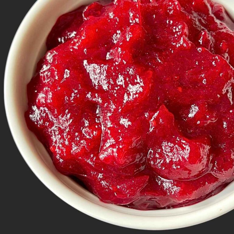 sugar free cranberry sauce