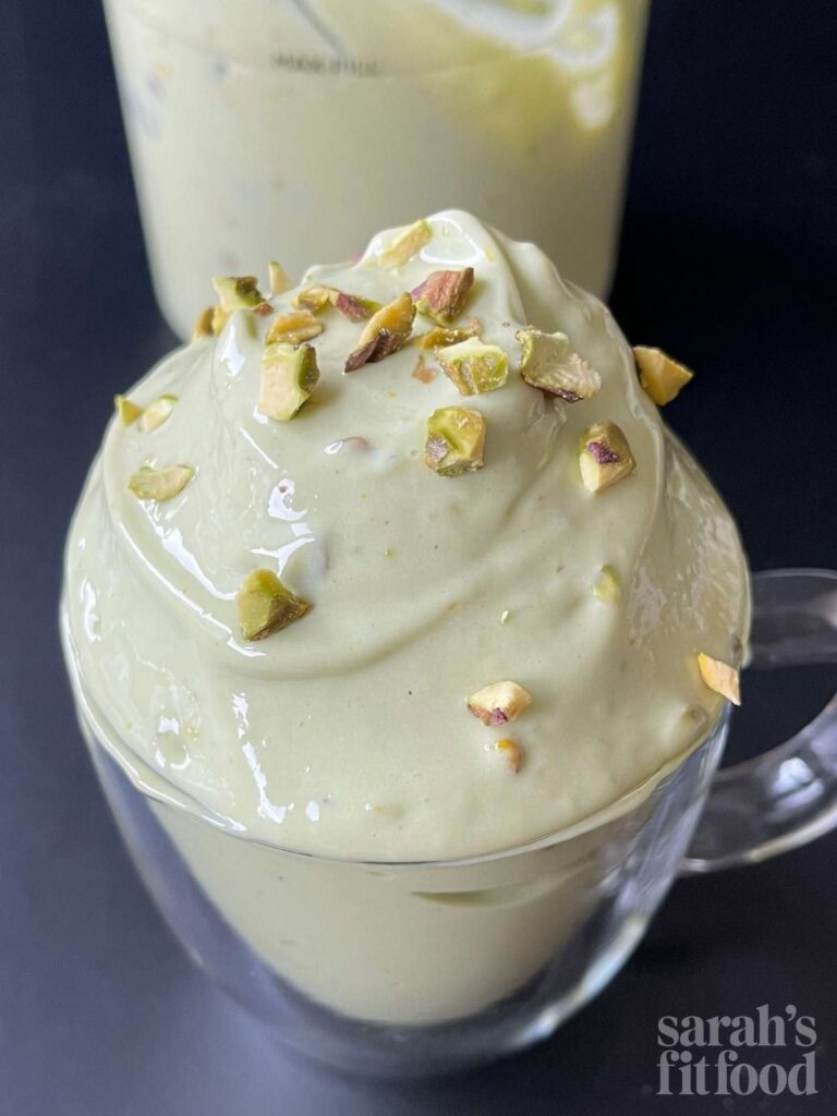 high protein pistachio ice cream
