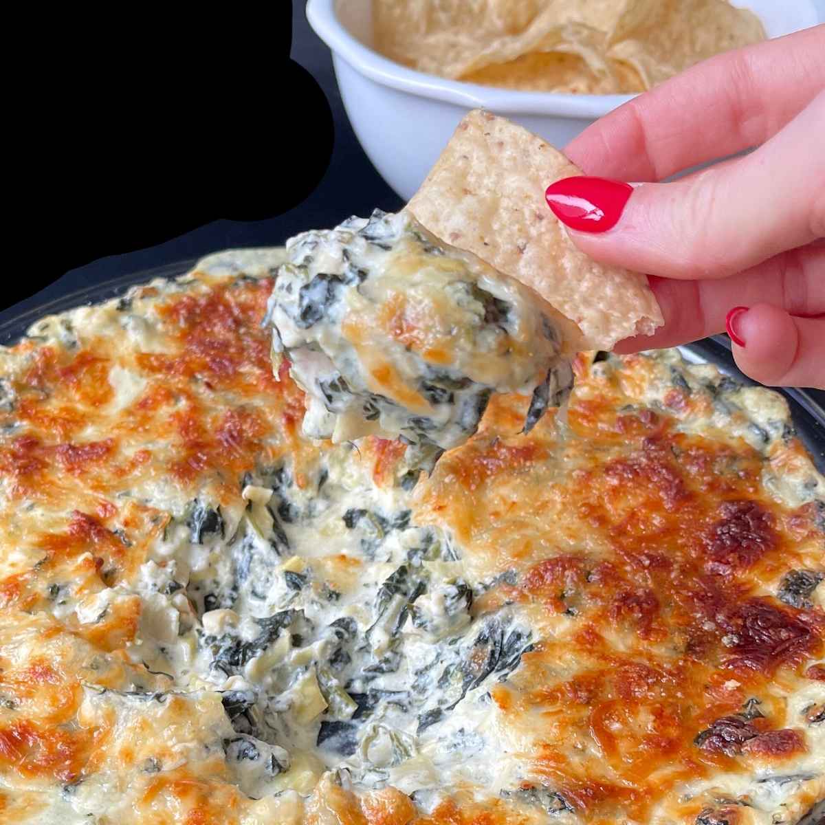 high protein spinach artichoke dip