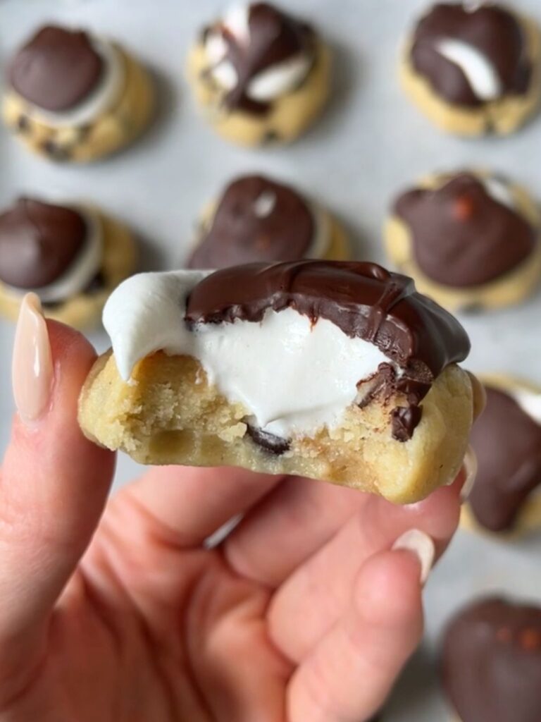 cream filled cookie dough truffles